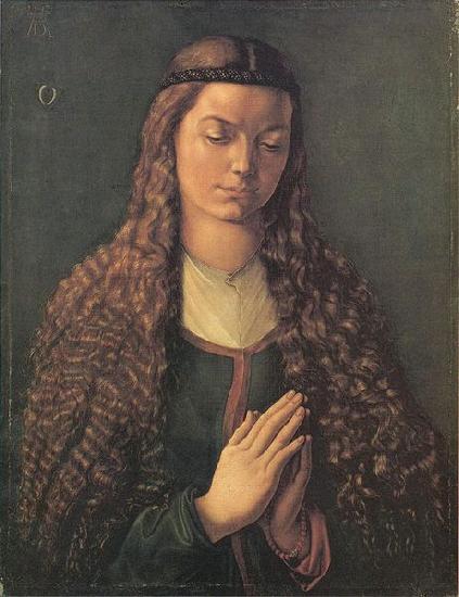 Albrecht Durer Die Ferlegerin mit offenem Haar oil painting image